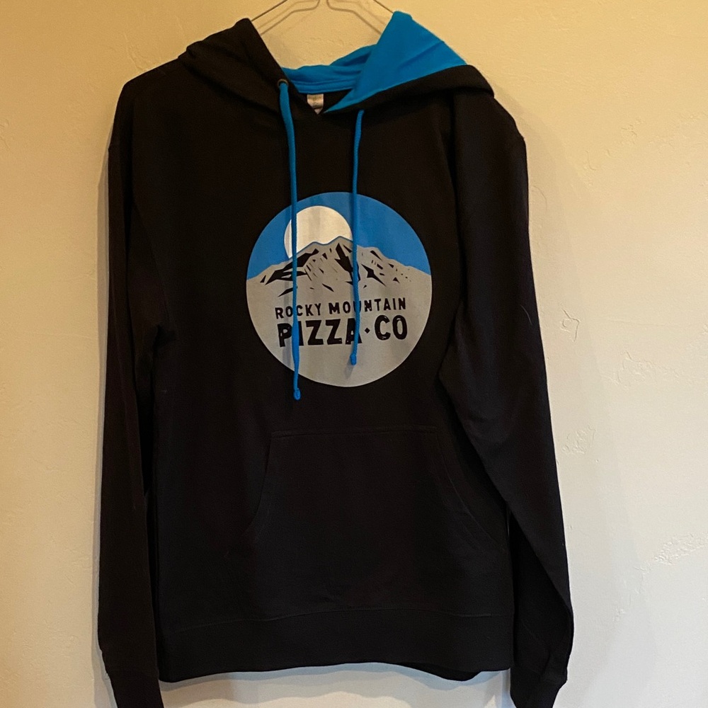 Black and Blue Hoodie